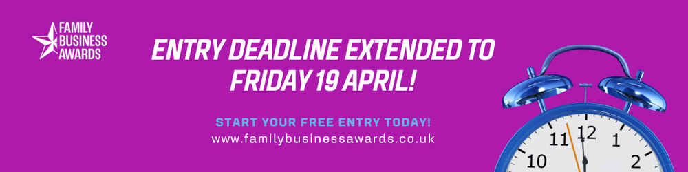 Entry deadline extended to Friday 19th April